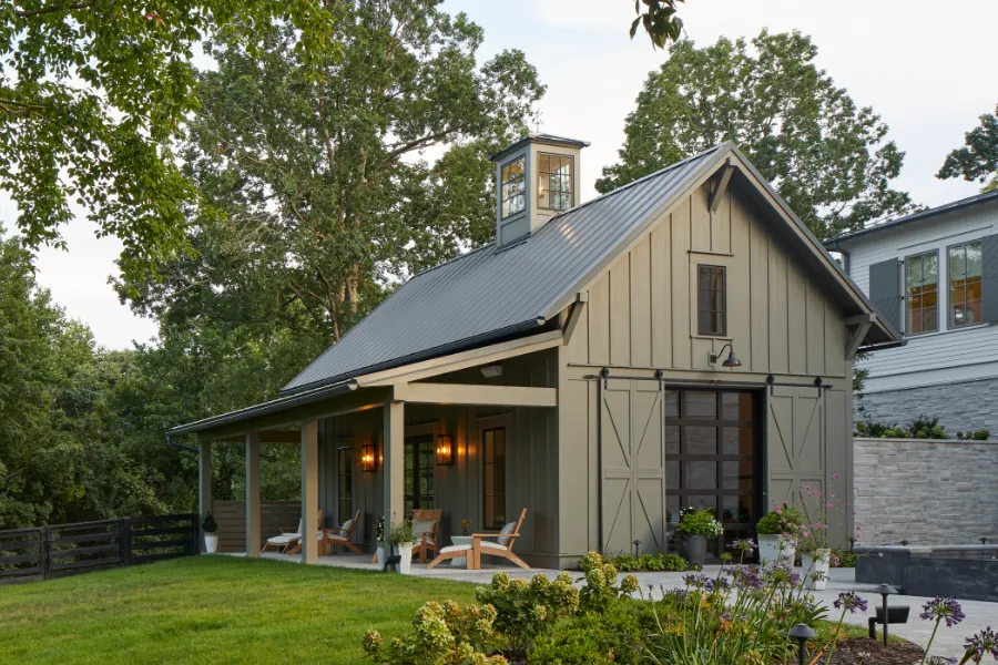 Party Barn Exterior Color Photo Front Left