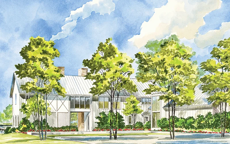 Planter's Retreat Front Color Rendering