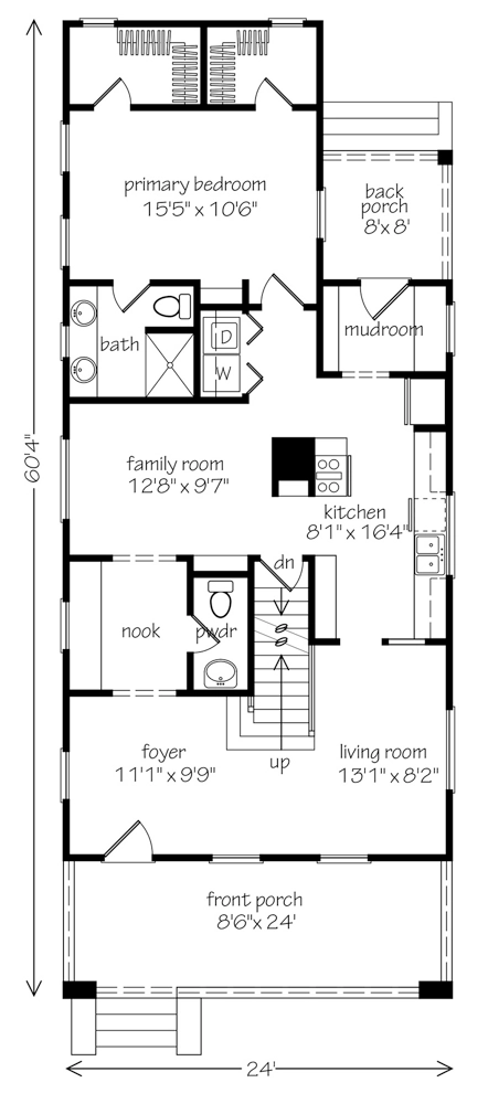 Gracie Cottage Main Floor