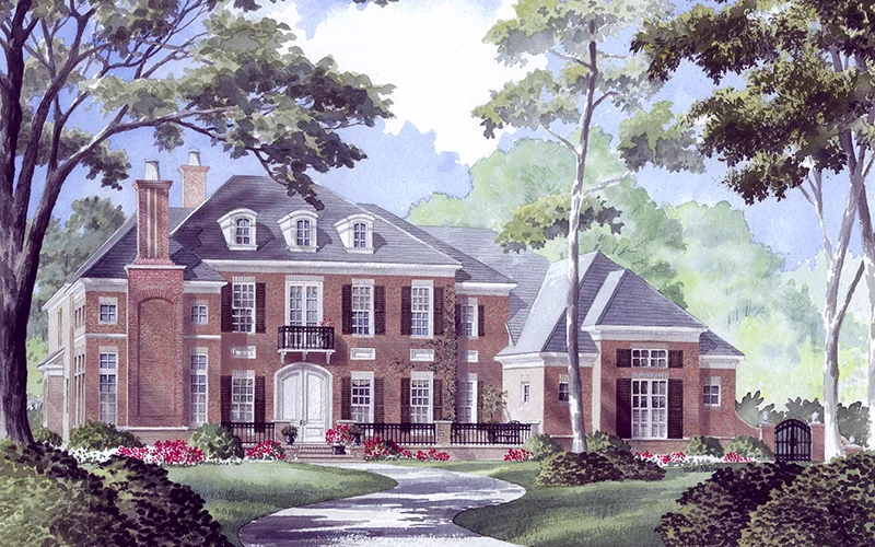 Sarasen Bluff Front Color Rendering