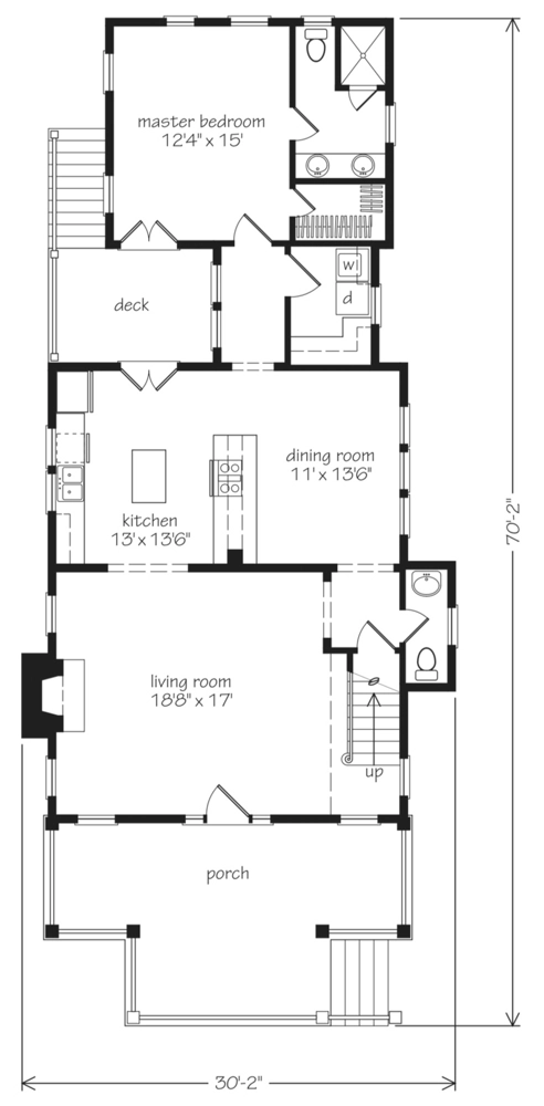 Gifford Cottage Main Floor