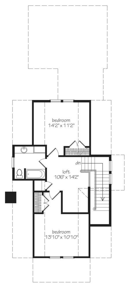 Gifford Cottage Upper Floor