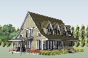 Marine Farmhouse Color Rendering Rear