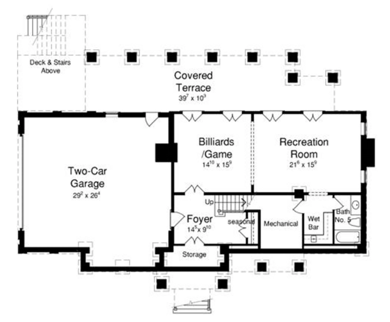 Bluff View Cottage Lower Floor