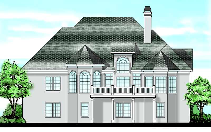 Sanderson Place Color Rendering Rear