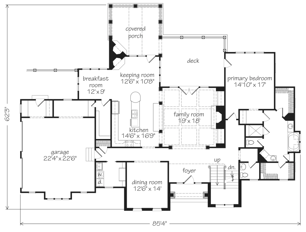 Braden House Main Floor