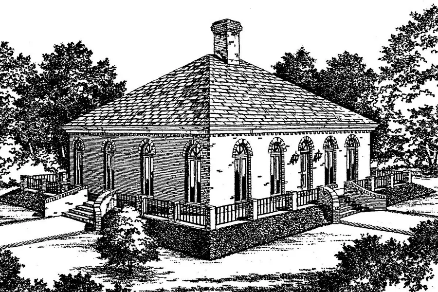 Georgian-Style Cottage