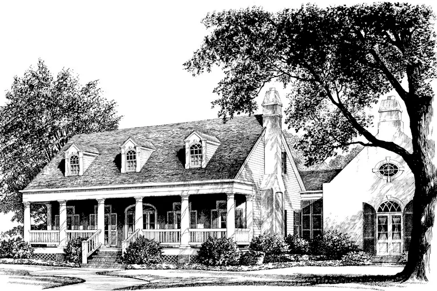 [SL-209] Louisiana Garden Cottage