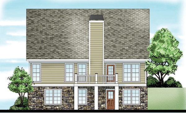 Aberdeen Place Rear Color Rendering
