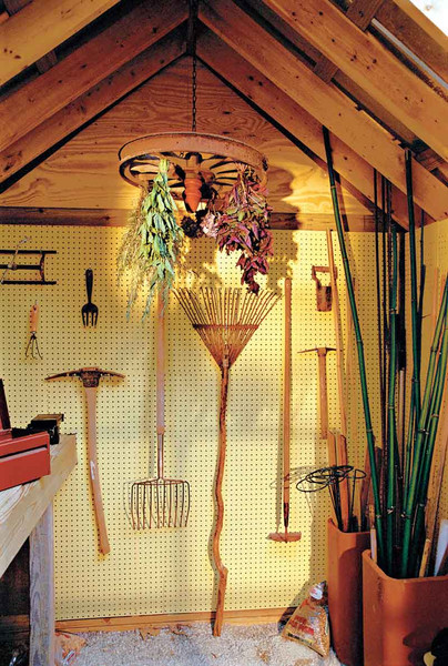 Shed with Style Interior Photo