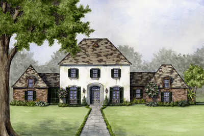 Moureauville Springs Front Color Rendering