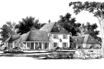 Emerson Hill Idea House Front Rendering