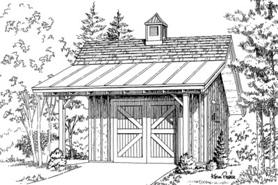 ATV Shed Project Plan Rendering