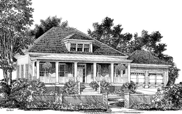Miss Maggie's House Front Rendering