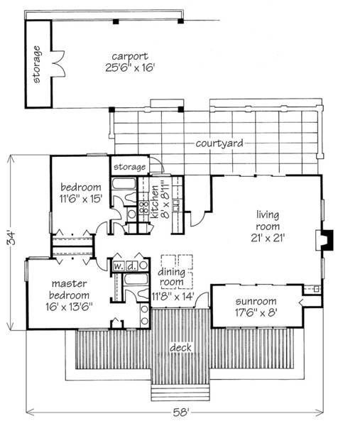 Plan For Indoor/Outdoor Main Floor