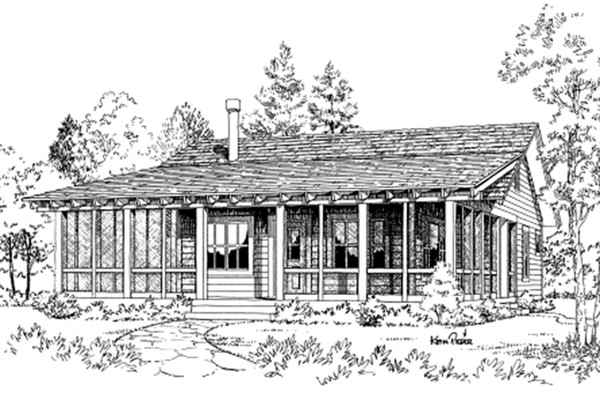 The Bunkhouse Front Rendering