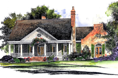The Chipley Ridge Front Color Rendering