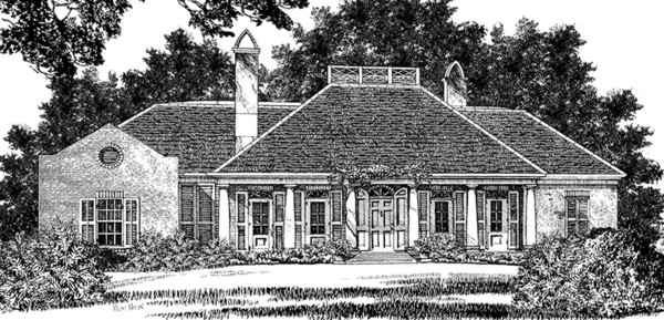 Hitherwood Front Rendering