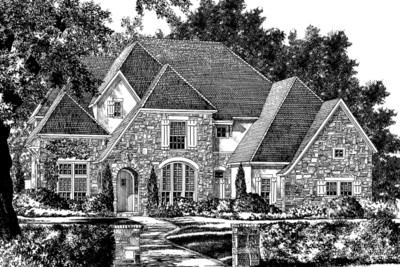 Avery's Bluff Front Rendering