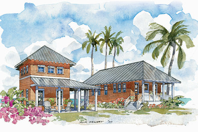 Island Oasis Color Rendering Front