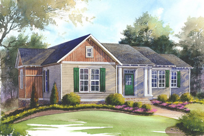 Angler's Retreat Front Color Rendering