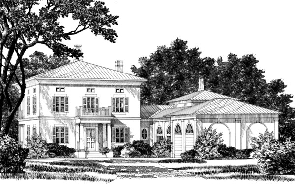 Morland Hall Front Rendering