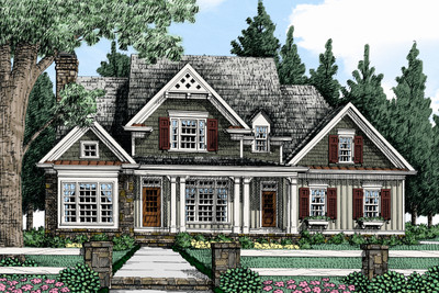 Bucknell Place Front Color Rendering