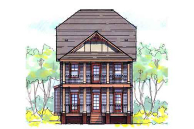 The Spruce Pine I Front Color Rendering