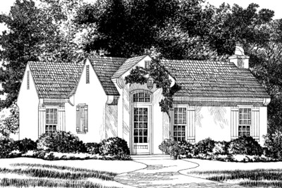 Catala Cove Front Rendering