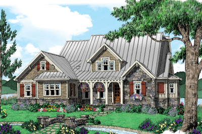 Appalachian Stream Front Color Rendering