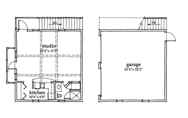 Bayou Bend Garage Floor Plans