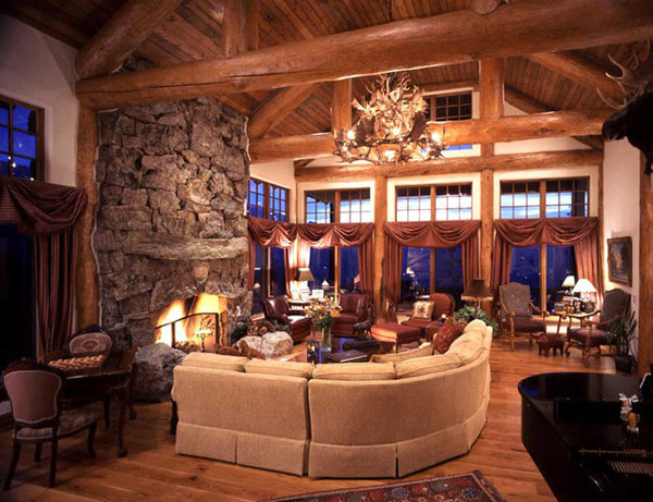 Adirondack Lodge Photo Living Room