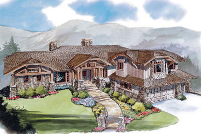 Mountain Star Color Rendering Front