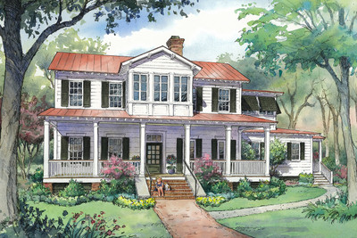 New Vintage Lowcountry Color Rendering Front