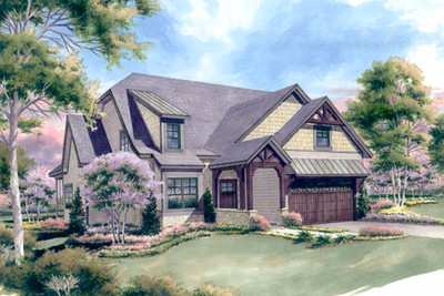 Sawmill Lane Cottage Color Rendering Front
