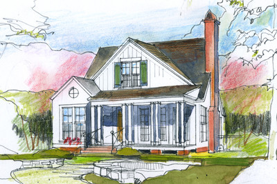 Cherry Hill Color Rendering Front