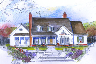 White Hall Color Rendering Front