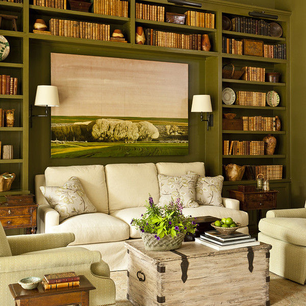 Idea House at Fontanel Photo Living Room Bookshelves