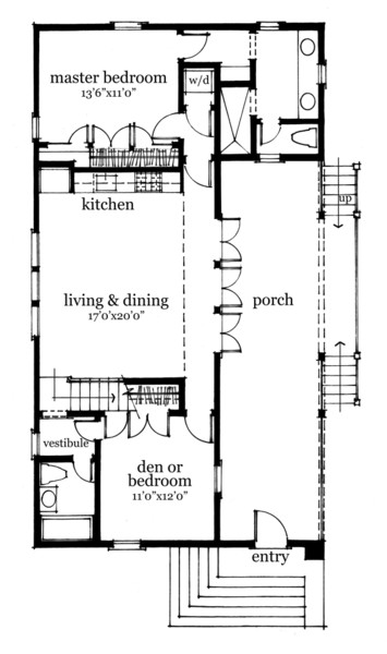 Rosebud Cottage Main Floor