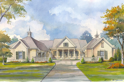 Grove Manor Color Rendering Front