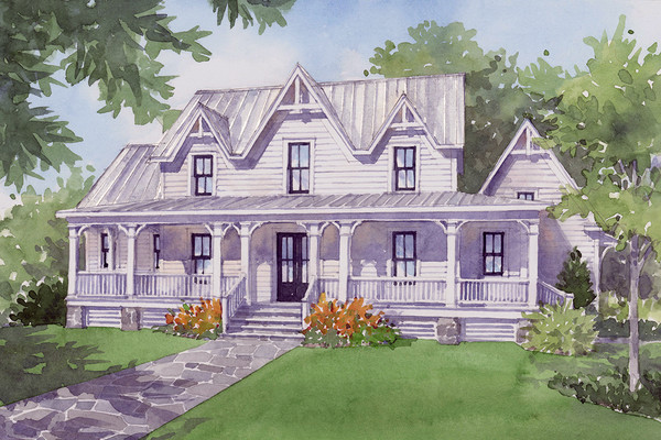 Southern Gothic Color Rendering Front