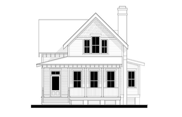 Canton Row Front Elevation
