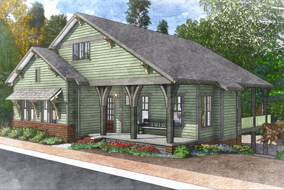 Cypress Lake Color Rendering Front