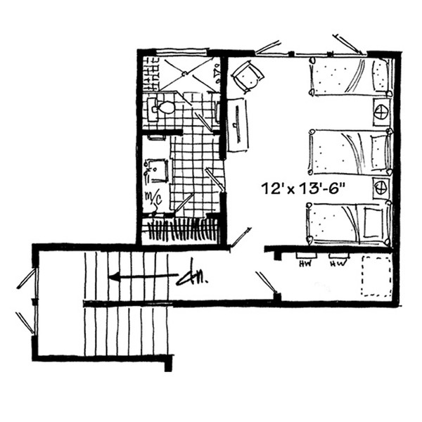 Bunkhouse II Upper Floor