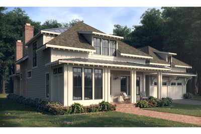 Summertime Lowcountry 3D Rendering Front