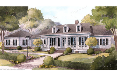 Bellewood Cottage Color Rendering Front