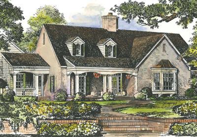 Peachtree Cottage Color Rendering Front