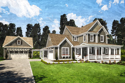 Honeycomb Farmhouse Color Rendering Front