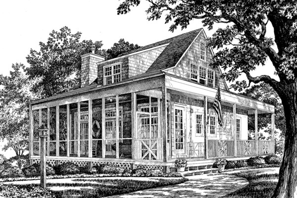 Nautical Cottage Alternate Rendering Front