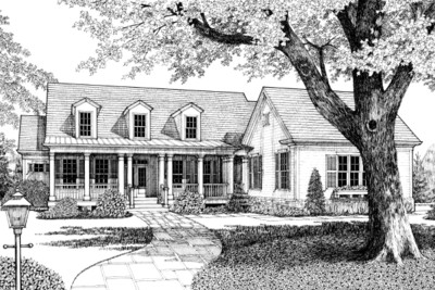 Cherry Hill Elevation A Rendering Front